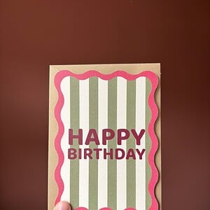 Wenskaart - Happy Birthday