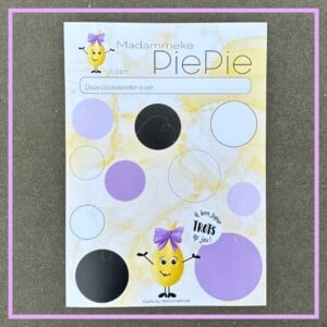 Zindelijkheidstraining Beloning set "Madammeke PiePie"