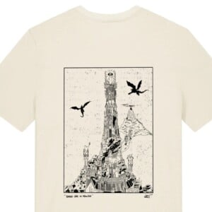 "Barad-Dûr in Meowdor" - Unisex short sleeve T-shirt