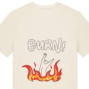 "Burn" - Unisex short sleeve T-shirt