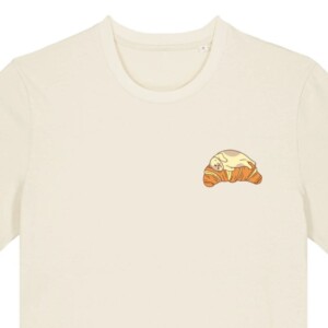 "Croissant bed" - Unisex short sleeve T-shirt