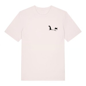 "Loch ness meowster" - Unisex short sleeve T-shirt