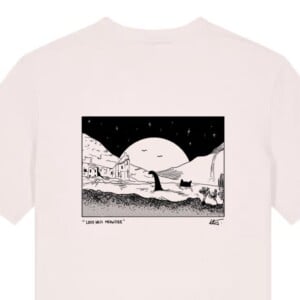 "Loch ness meowster" - Unisex short sleeve T-shirt