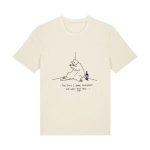 "The fuck I gave yesterday was like "This" big" - Unisex short sleeve T-shirt