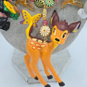 Bambi, Stampertje en Bloem, Handgemaakte ketting voor de echte Disney liefhebber.