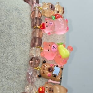 Capibara Ketting, one-of-a-kind en handgemaakt