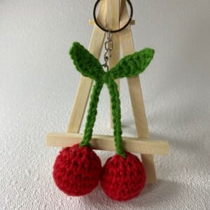 Cherry Keychain