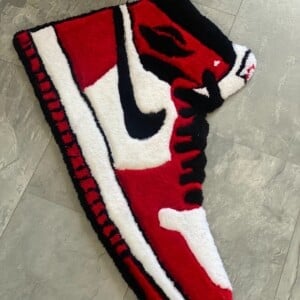 🖤 Nike Tufting Mat – Handmade Streetstyle voor je Interieur