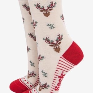 Floral Deer Sokken