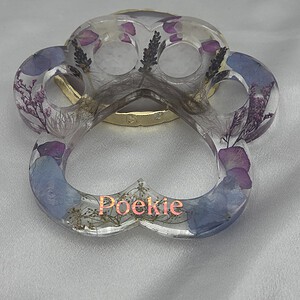 Grote poot hond of kat - haar en/of as verwerking - custom item