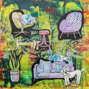 Huisdierenleven, collage