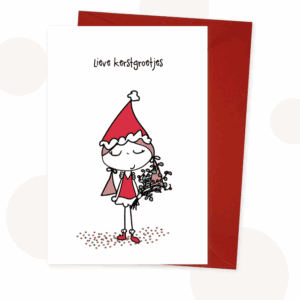 Kerstkaarten Mix + Stickervel!