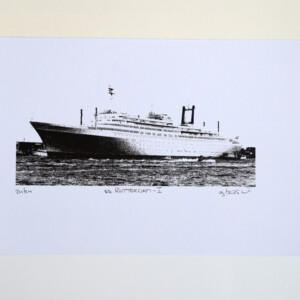 Monocolor zeefdruk s.s. Rotterdam - I
