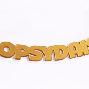 Oopsydaisy! naamketting (goud)