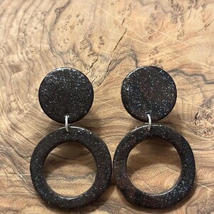 Oorbellen - glitter