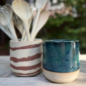 Pollepel houder om je aanrecht op te fleuren!