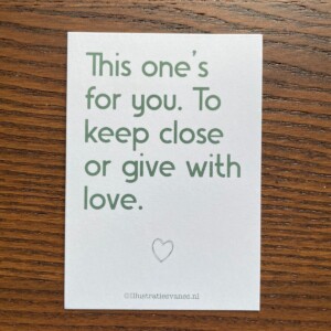 Tegeltje camel - Kreeft potlood