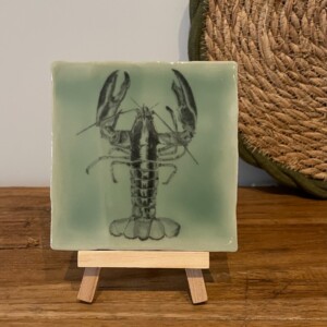 Tegeltje groen - Kreeft potlood