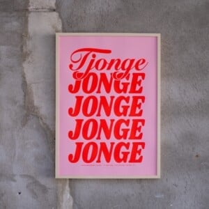 Tjonge Jonge Poster