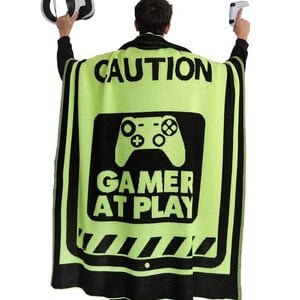 Game Deken – Gamer at Play – Neon Yellow – 130×170 cm