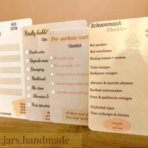 set Good Intentions checklisten