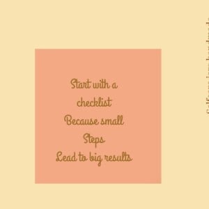 set Good Intentions checklisten