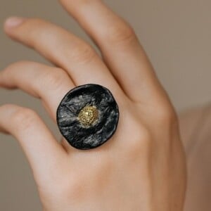 Unieke ring - Anneau BelleDor - verstelbare polymeerklei ring