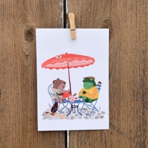 Ansichtkaart Theekransje