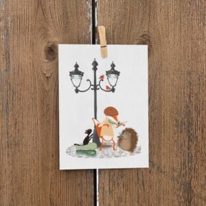 Ansichtkaart Troubadour