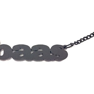 Baas! 2.0 naamketting (z)