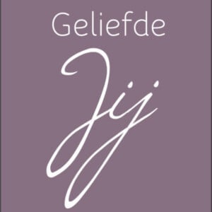 Boekenlegger 'Geliefde jij'