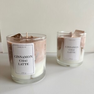 Cinnamon chai latte kaars