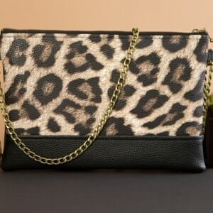 Clutch Cheetah Black