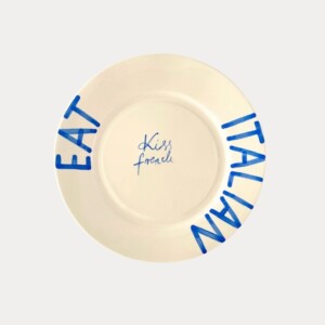 Eat Italian Bord | Handgemaakt van Keramiek