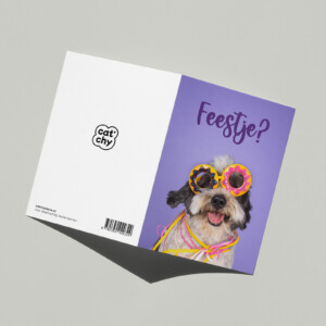 Feest kaart Partydog