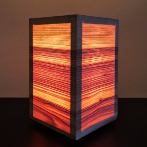 Fineerlamp rechthoek