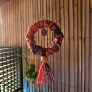 Gekleurde kersthanger