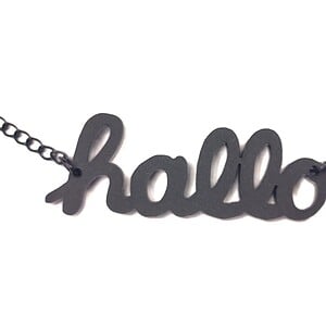 Hallo! ketting (z)