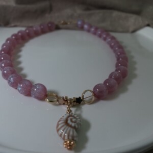 Handgemaakte Ammoniet Ketting