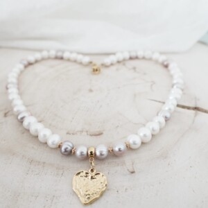 Handmade Pearl Necklace – Natural Freshwater Pearl