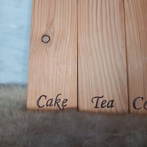 Houten serveerplankjes set