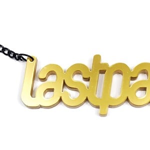 Lastpak! naamketting (z)