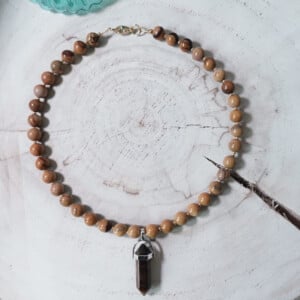 Mookaite & Tijgeroog Ketting