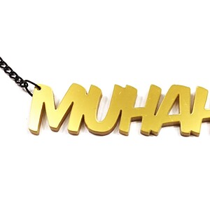 Muhaha! naamketting (g)