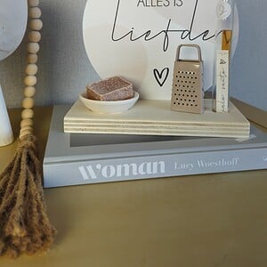 Muurcirkel ‘Alles is liefde’ - 20cm