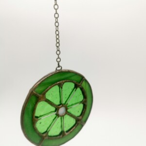 Ornament glas-in-loodraam Limoen