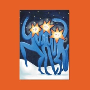 Postcard ‘Sterrendans’ - A6