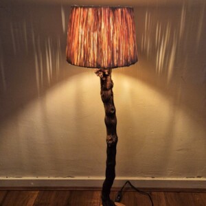 Rustieke staande lamp