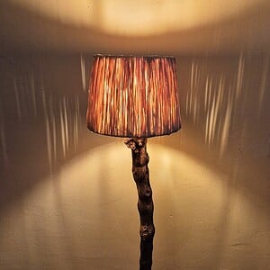 Rustieke staande lamp