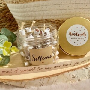 Selfcare jar ~ Activate Selflove~ 85 Quotes & Affirmaties